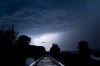 Railway at storm - By: Bezfous
