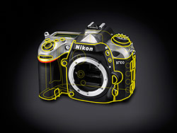 Nový Nikon D7100 - utěsnění proti vlhkosti a prachu