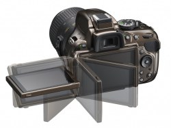 Nikon D5200 - detail LCD monitoru