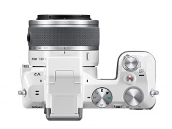 Nikon 1 V2 - pohled shora