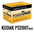 KODAK P3200Tmax černobílý film