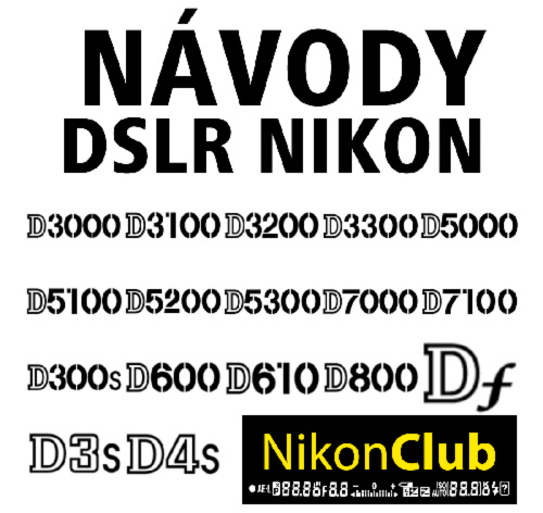 Návody fotoaparáty DSLR Nikon 
