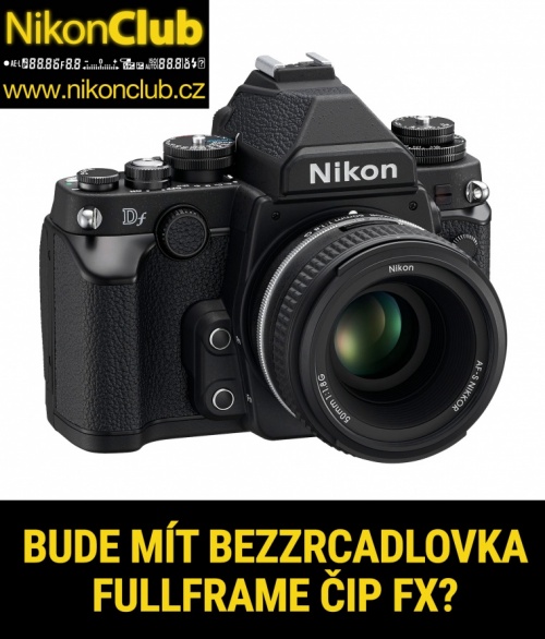Připravuje Nikon svou první bezzrcadlovku? Bude se jmenovat Df?